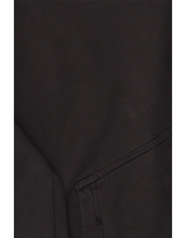 Nike - Sudadera con capucha para hombre (algodón negro mediano)