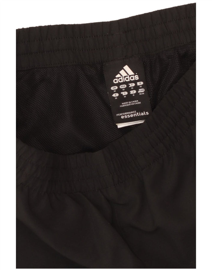 Pantalones cortos deportivos ADIDAS Climalite para hombre Poliéster negro mediano
