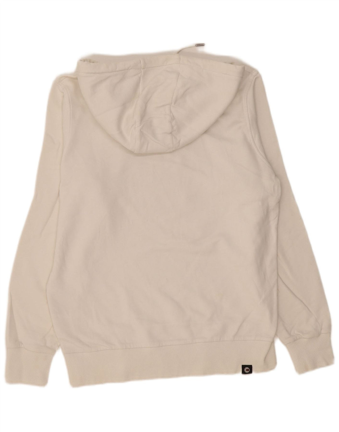 Colmar Hombre Sudadera Con Capucha Gráfica Jersey Grande De Algodón Blanco
