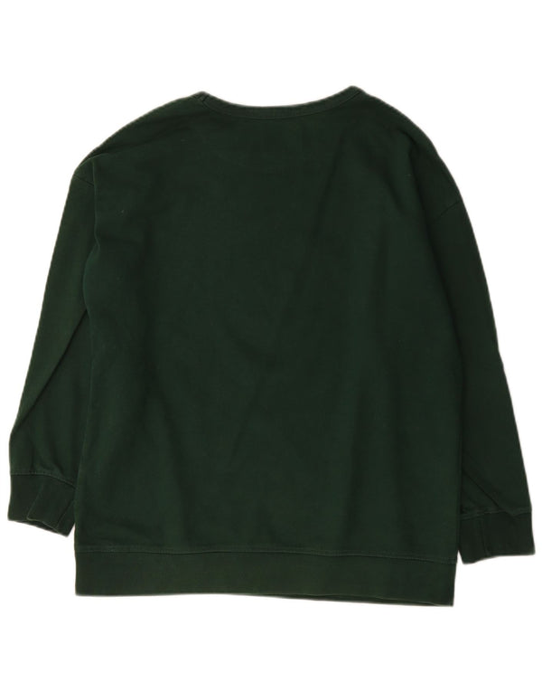 Zara Boys Weekend Graphic Sudadera Jumper 13-14 Años Verde