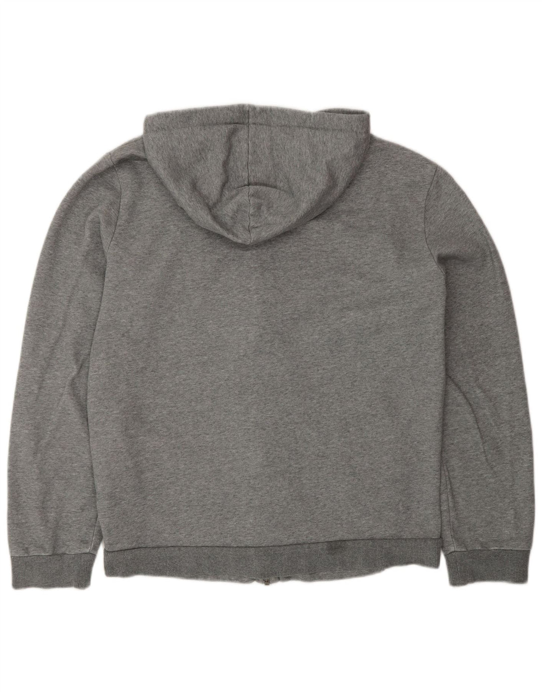 Puma Hombre Sudadera Con Capucha Y Cremallera De Algodón Color Block Gris Medio