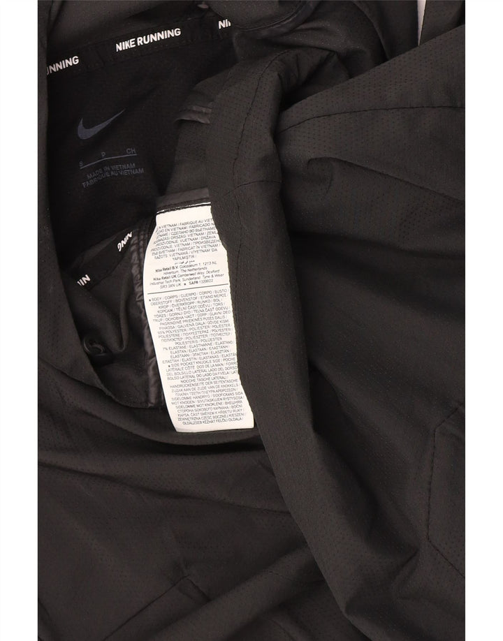 Nike - Chándal con capucha para hombre, chaqueta superior, poliéster negro pequeño