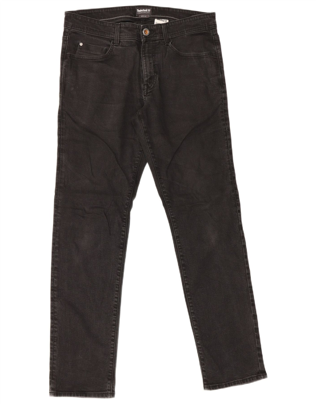 Timberland Vaqueros ajustados para hombre W32 L32 Algodón negro