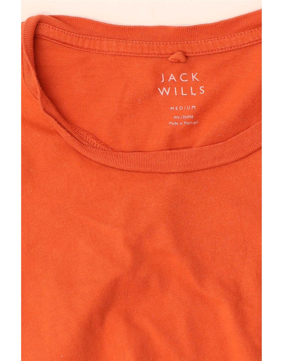 Camiseta Jack Wills Hombre Top Medium Naranja