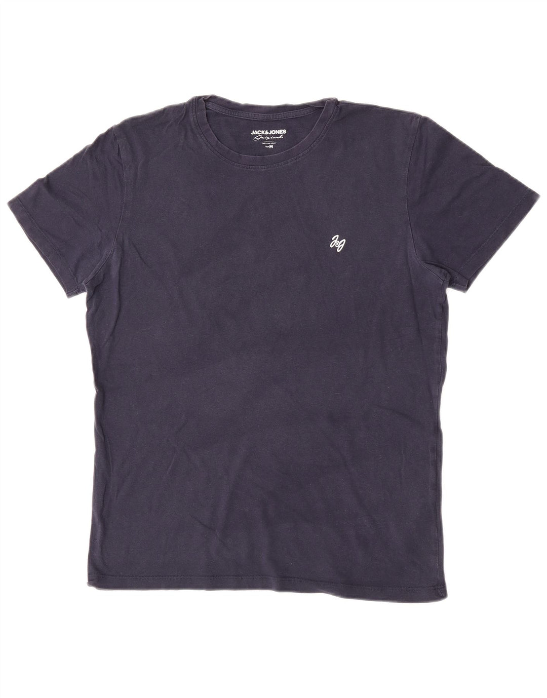 Camiseta Jack & Jones Hombre Top Medium Azul Marino Algodón