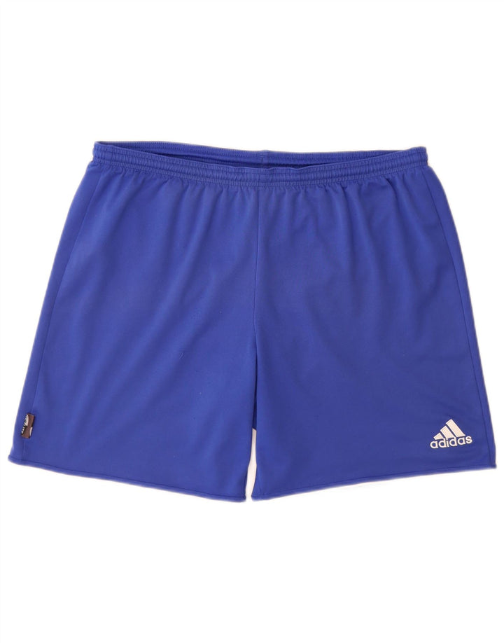 Adidas Mens Climalite Sport Shorts Grande Azul Poliéster