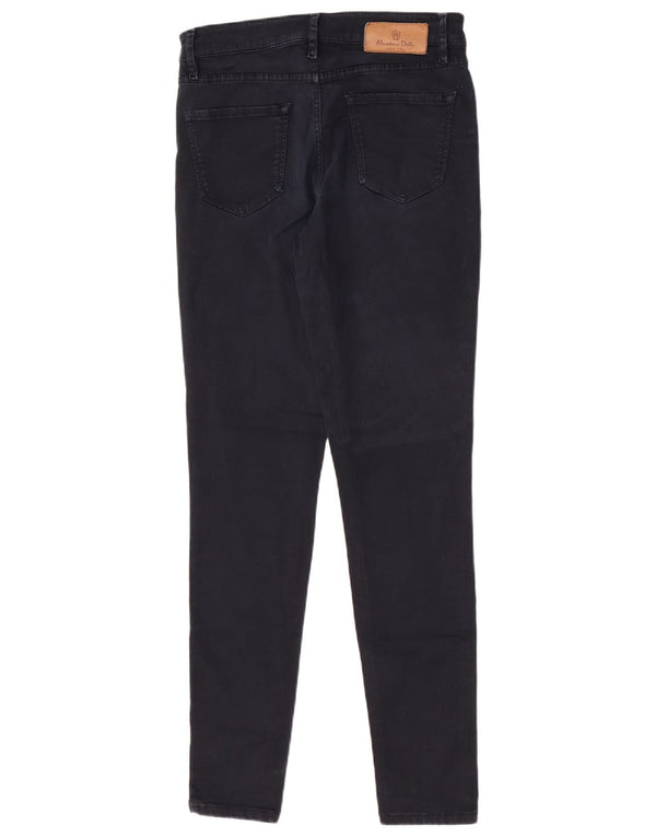 Massimo Dutti Vaqueros Pitillo Mujer EU 38 Small W28 L29 Azul Marino Algodón