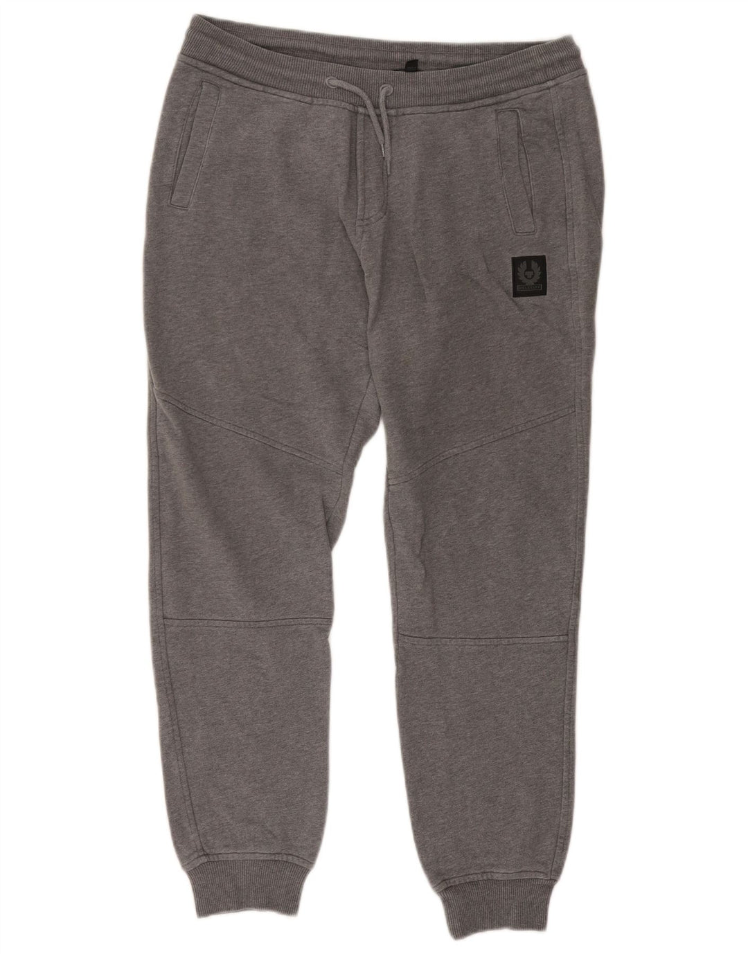 Belstaff Hombre Chándal Pantalones Joggers Grande Gris