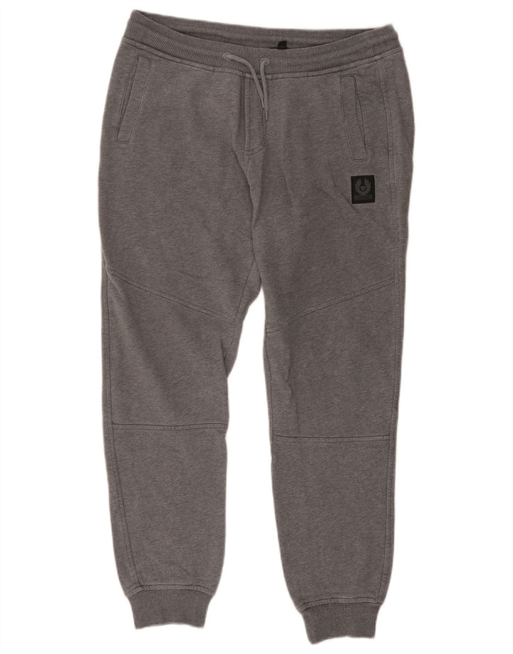 Belstaff Hombre Chándal Pantalones Joggers Grande Gris