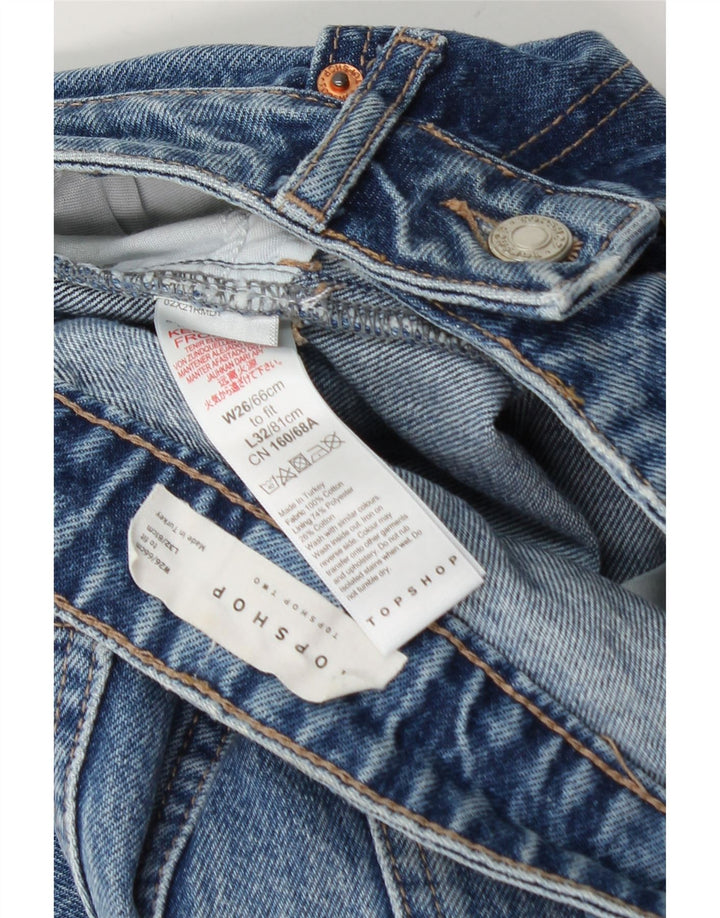 TOPSHOP Vaqueros Bootcut para Mujer W26 L32 Algodón Azul