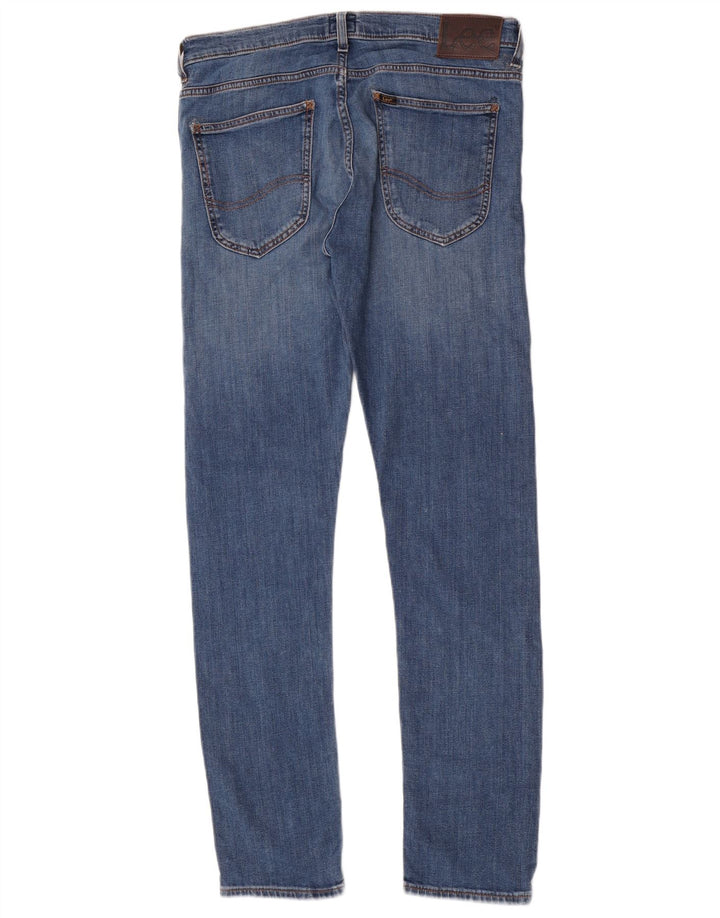 Vaqueros Lee Luke Slim para Hombre W32 L34 Algodón Azul