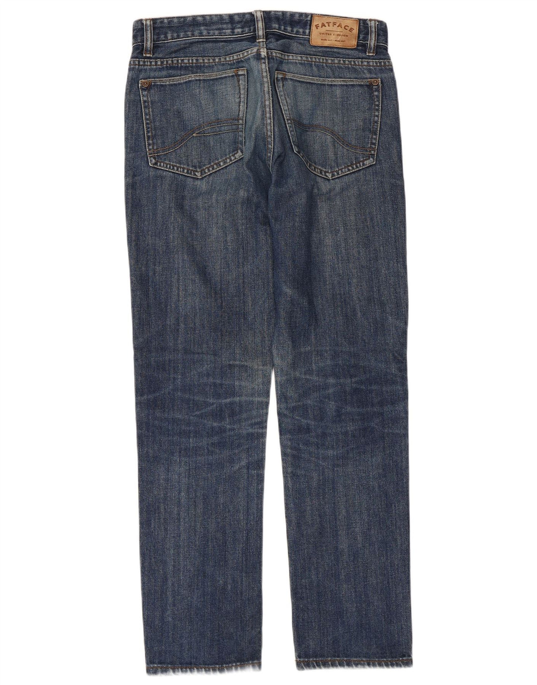 Vaqueros ajustados para mujer FAT FACE W30 L29 Algodón azul