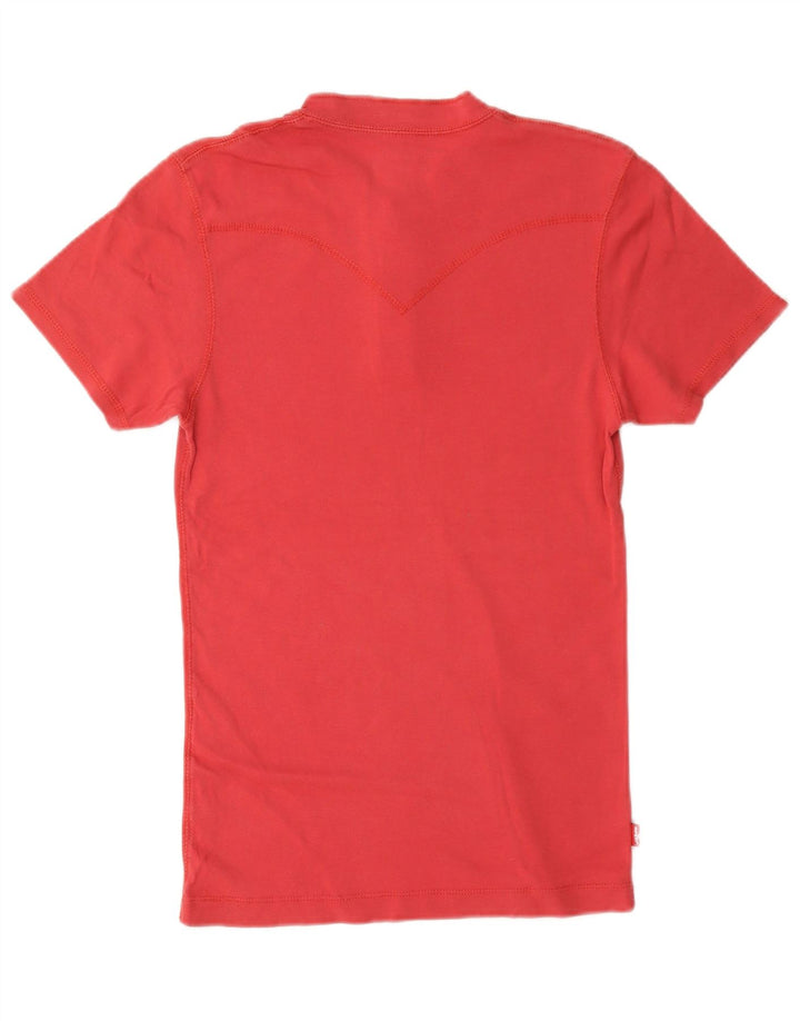 Levi's Camiseta para hombre Top Small Rojo