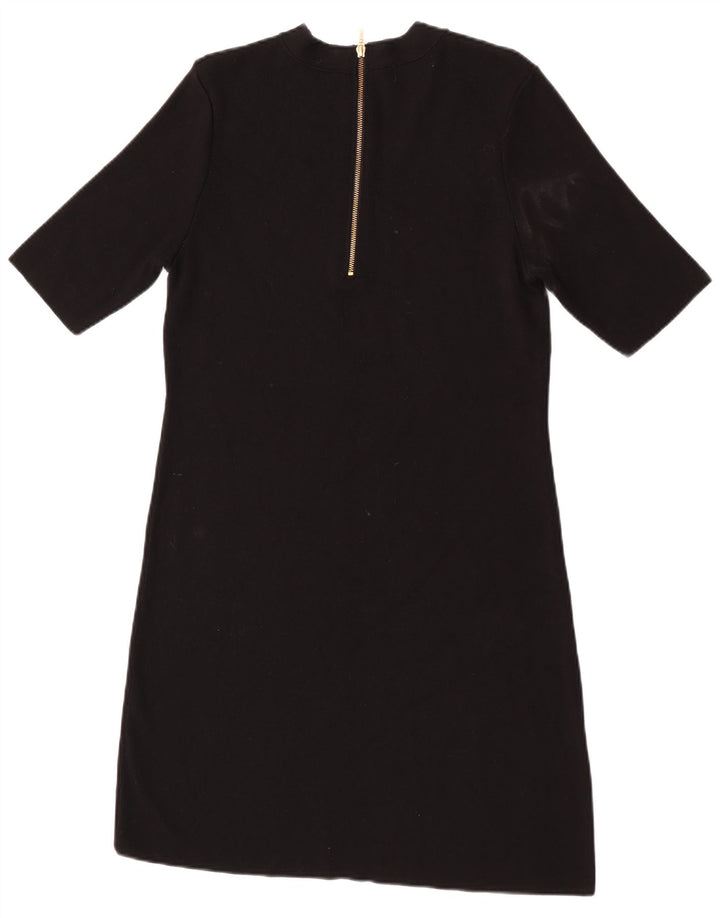 Monsoon Vestido tipo jersey de manga corta para mujer, talla 44, talla M, color negro