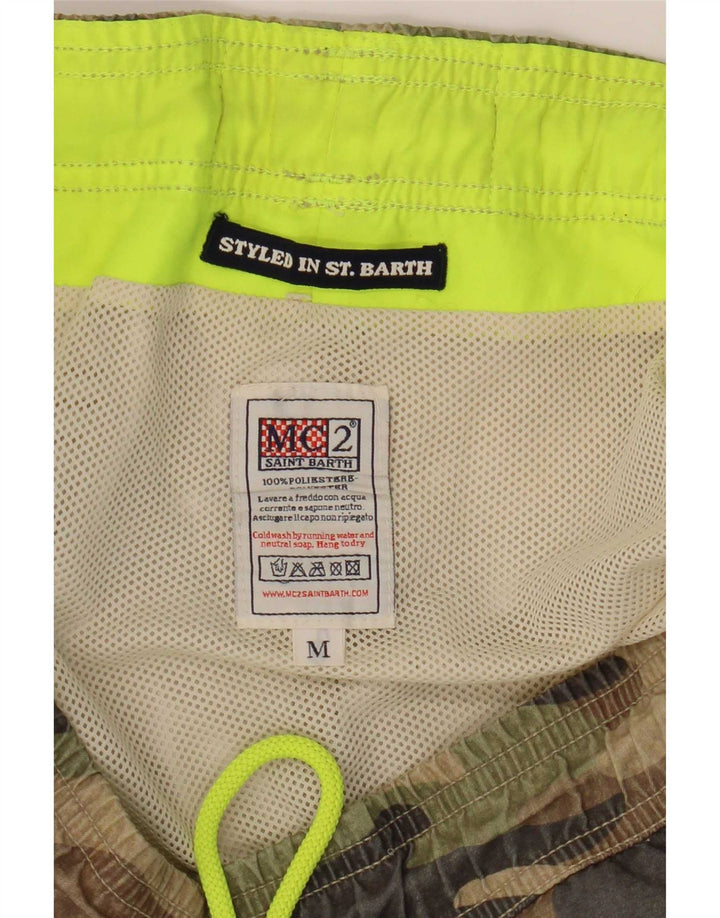 MC2 SAINT BARTH Bañador Hombre Mediano Caqui Poliéster