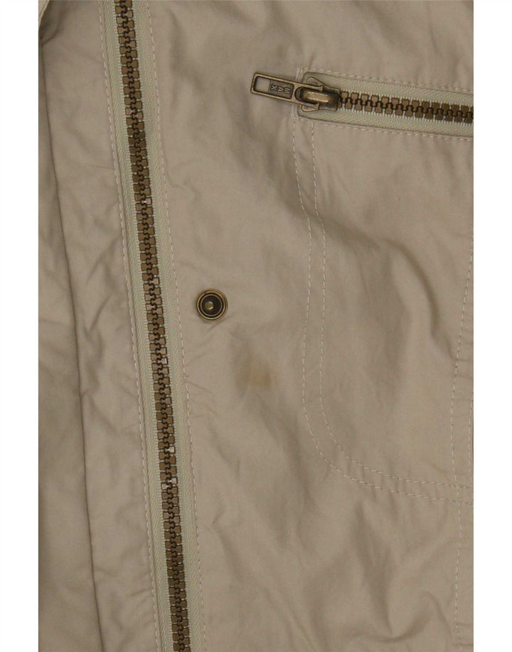 Marks & Spencer Chaqueta utilitaria para mujer Reino Unido 46 Grande Algodón beige