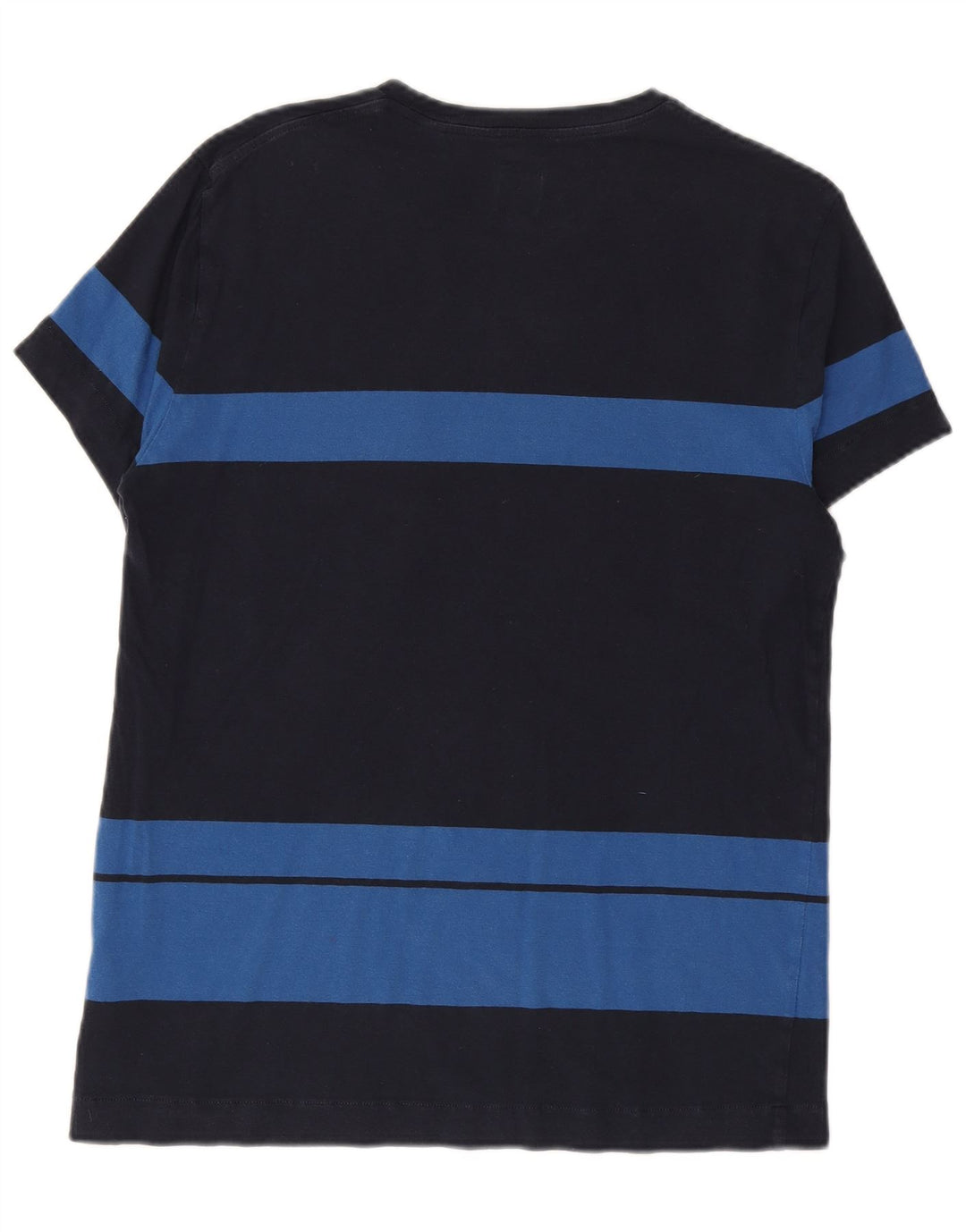 JACK WILLS Camiseta para hombre Top Small Azul marino Colorblock Algodón