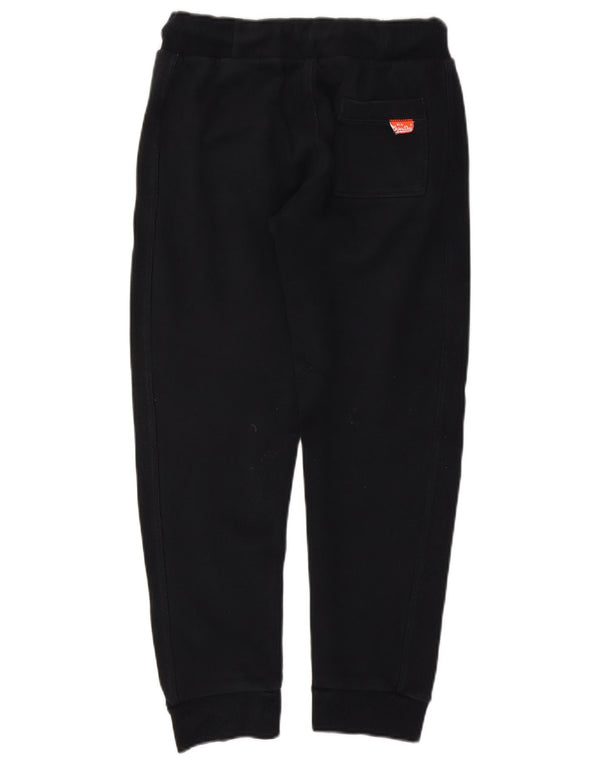 Superdry Pantalones de chándal para mujer Joggers UK 44 Medium Black Cotton