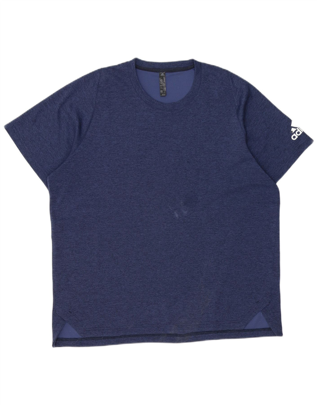 Adidas Hombre Camiseta Top XL Azul Marino Poliéster