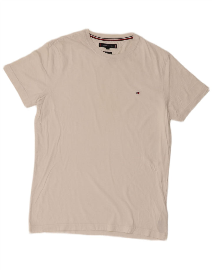 Camiseta Tommy Hilfiger Hombre Top Medium Blanco Algodón