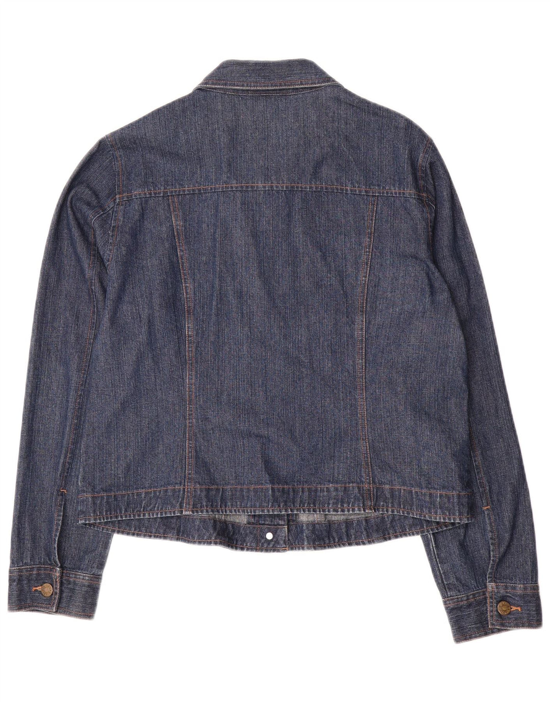 Laura Ashley Chaqueta vaquera para mujer UK 46 Algodón azul grande