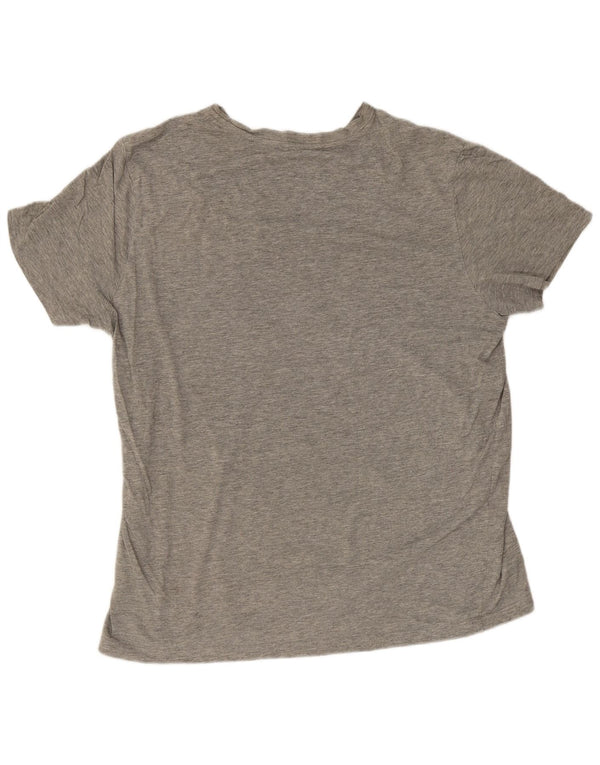 Champion Camiseta Gráfica para Hombre Top Grande Gris