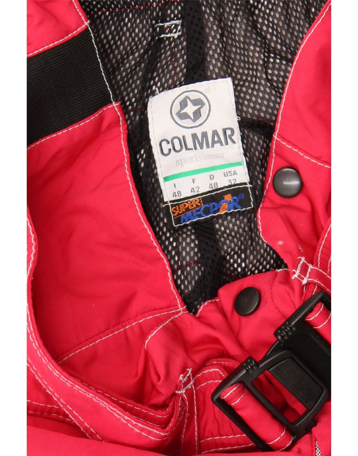 Pantalones de esquí Colmar IT 48 XL para mujer, color rojo