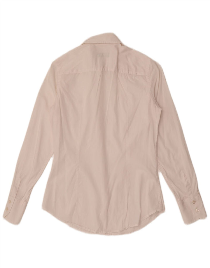 Camisa Fred Perry Mujer UK 10 Small Blanco