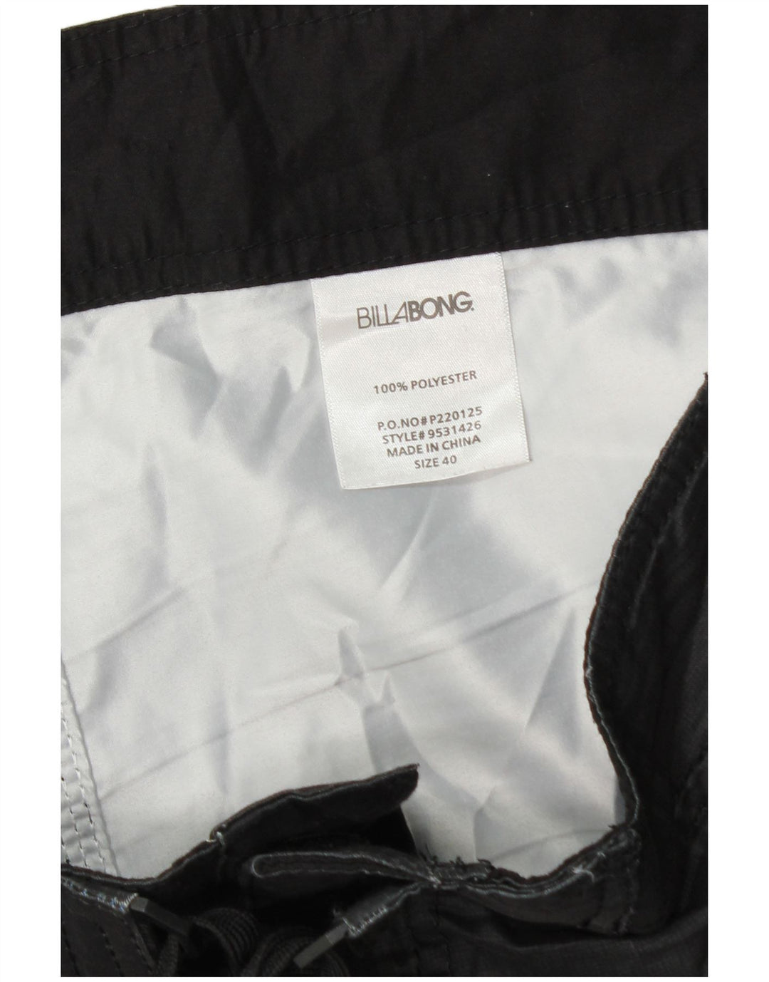 Bañador Billabong Hombre XL Black Check Poliéster