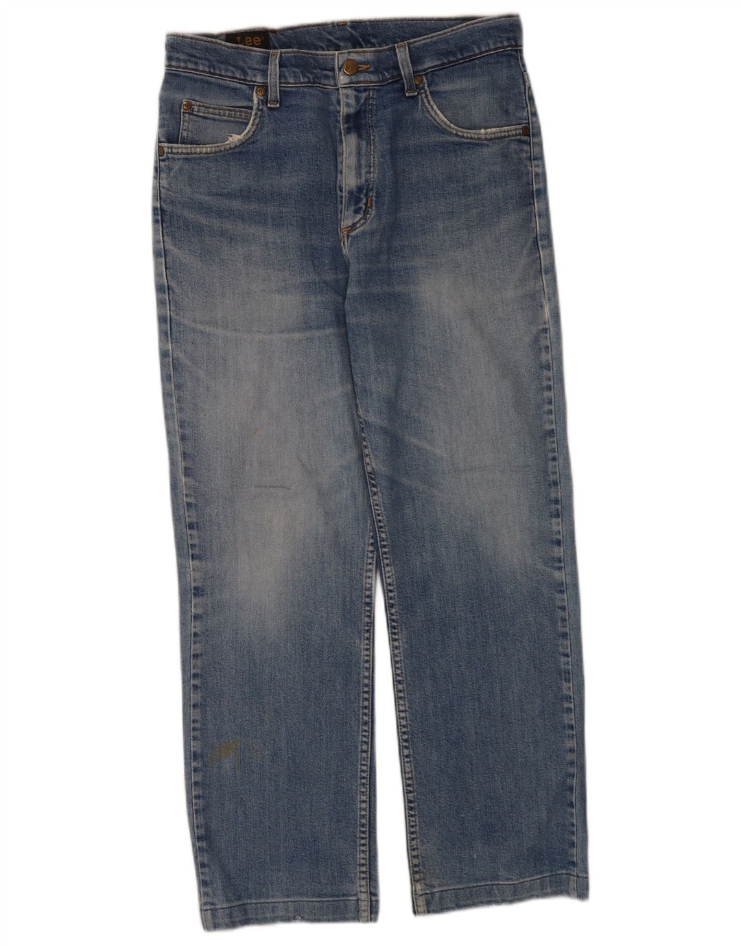 Vaqueros rectos Lee para hombre W30 L28 Algodón azul