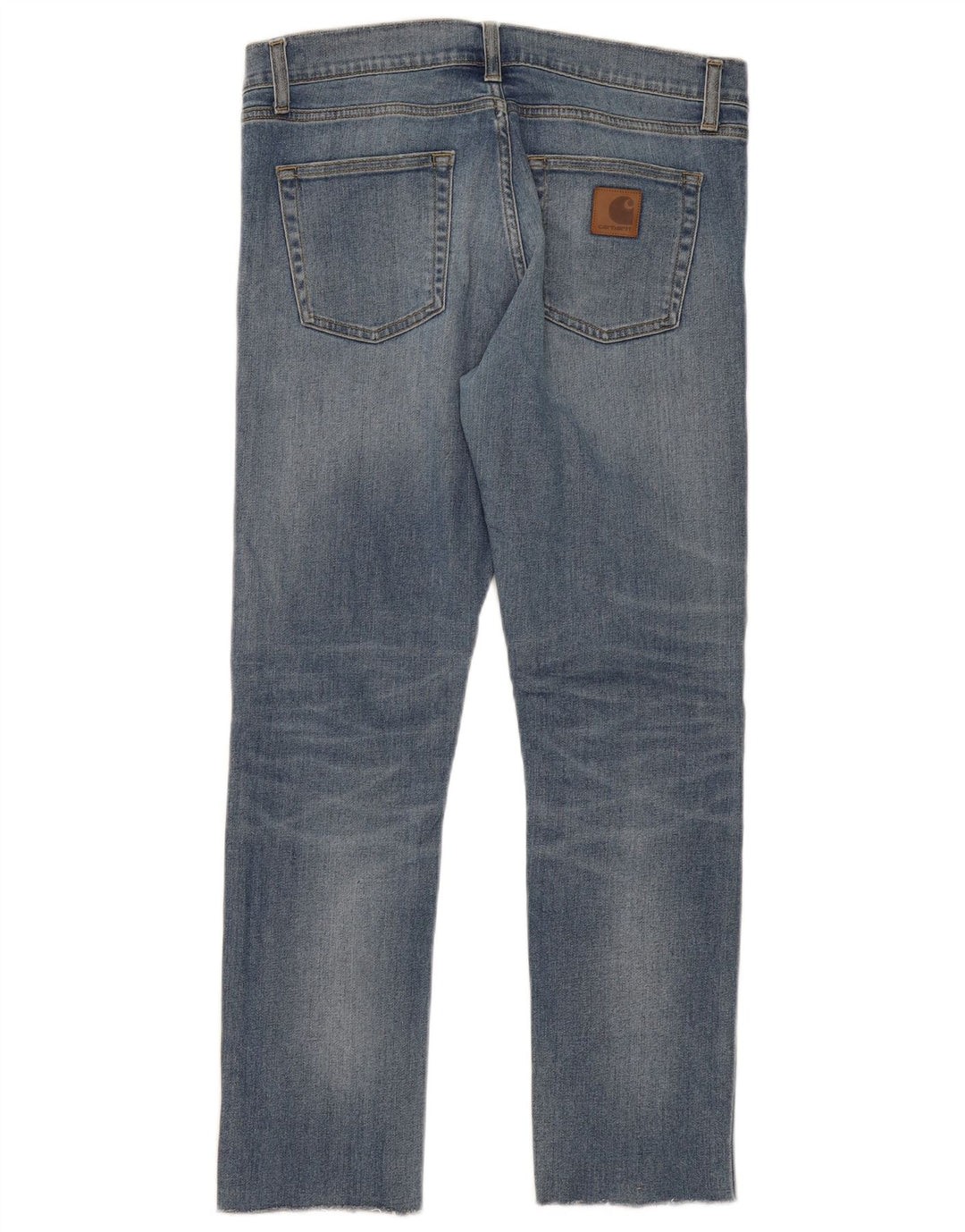 CARHARTT Vaqueros ajustados Wip para hombre W34 L29 Azul