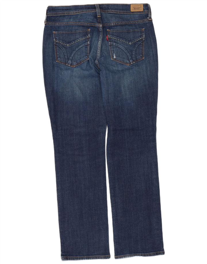 Levi's Jeans rectos 505 para mujer US 10 Large W30 L29 Algodón azul