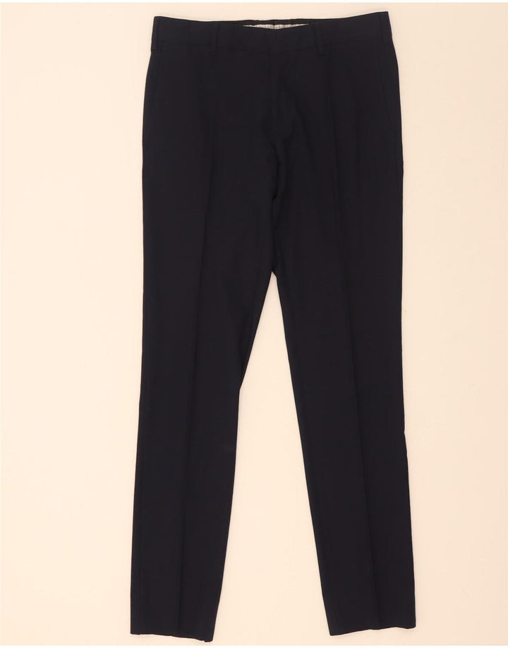 Daniele Alessandrini Traje de 2 piezas para hombre IT 46 Small W31 L33 Azul marino
