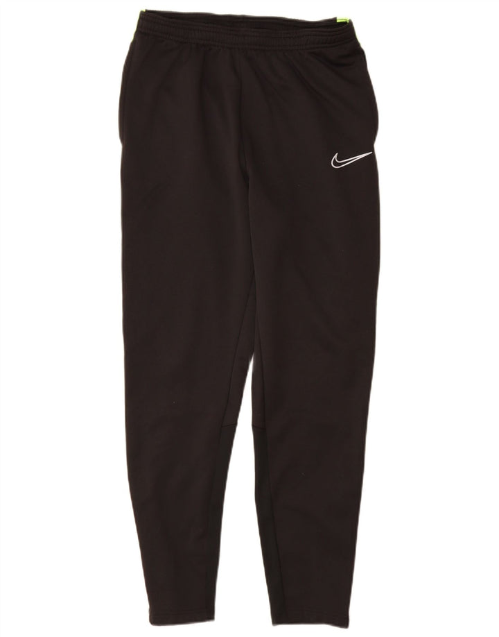 NIKE Pantalones de chándal Dri Fit para niños 13-14 años XL Negro Colorblock