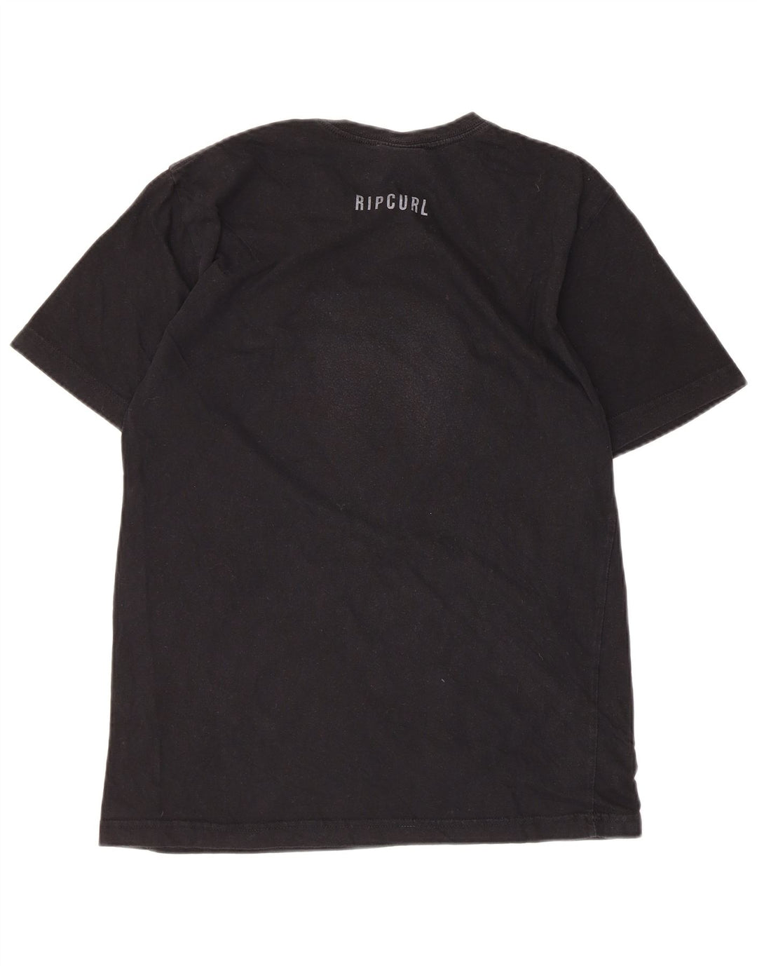Rip Curl Camiseta gráfica para hombre Top Poliéster negro mediano