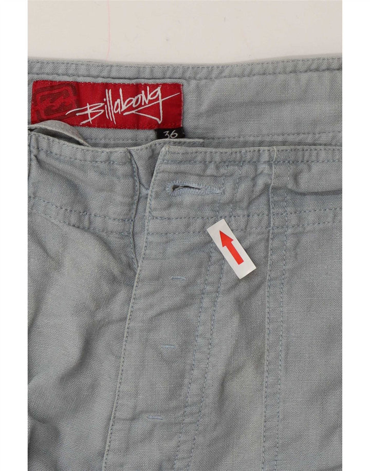 Billabong Pantalones cortos chinos para hombre W36 Algodón azul grande