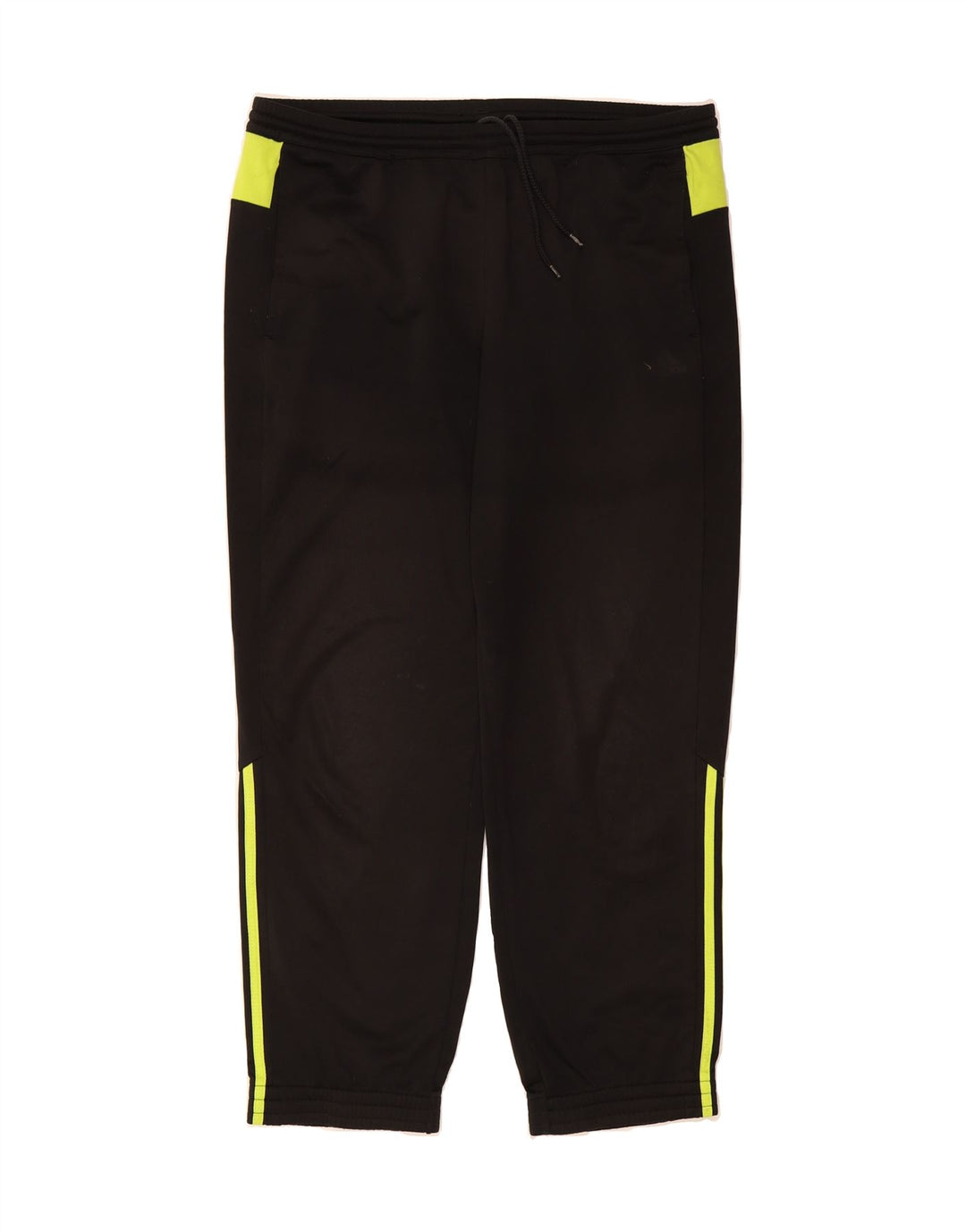 ADIDAS Mens Tracksuit Trousers Joggers 2XL Black Colourblock Polyester Vintage Adidas and Second-Hand Adidas from Messina Hembry 