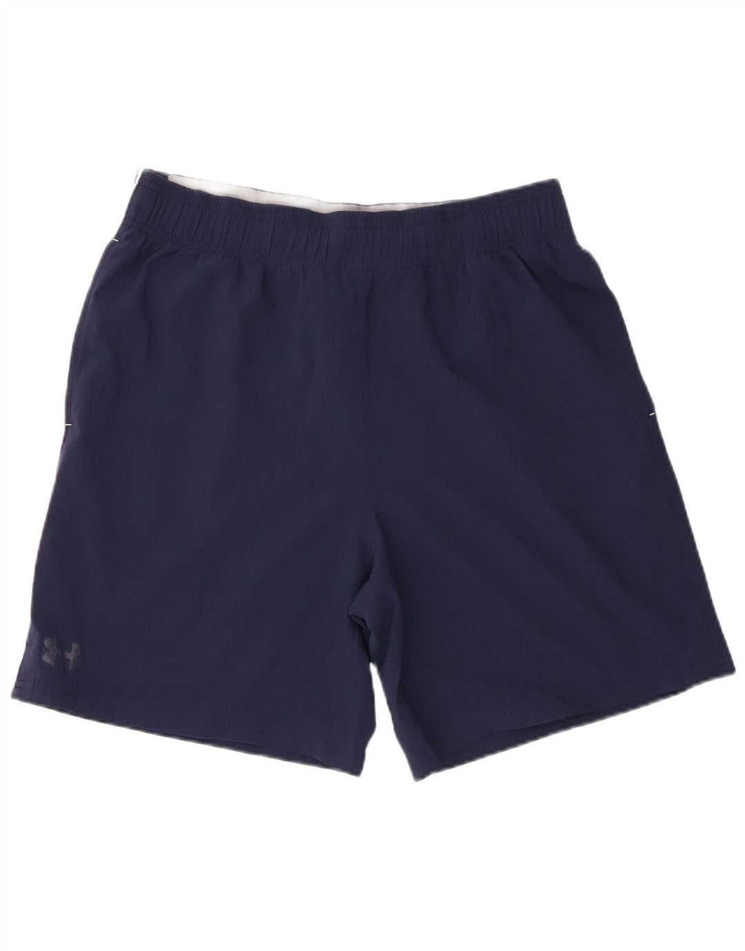 Under Armour Pantalones cortos deportivos gráficos para hombre Poliéster azul marino grande