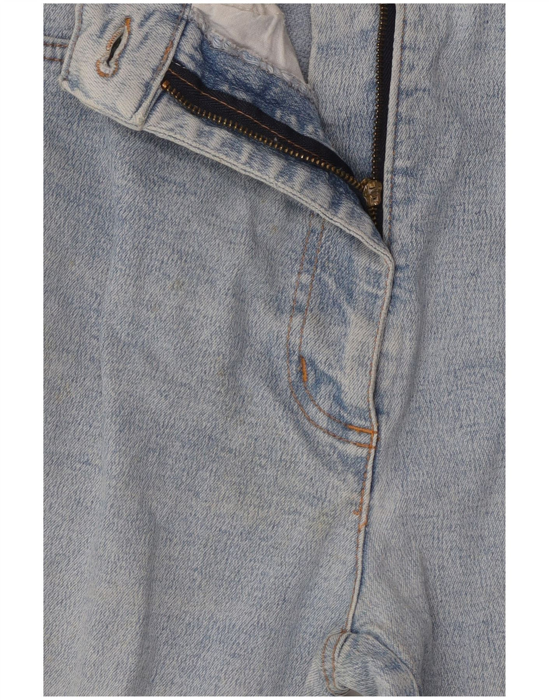 CAPPOPERA Vaqueros cónicos de cintura alta para mujer IT 44 Medium W26 L26 Algodón azul