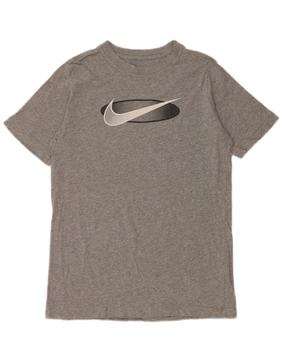 NIKE Camiseta gráfica para niños 13-14 años XL Algodón moteado gris