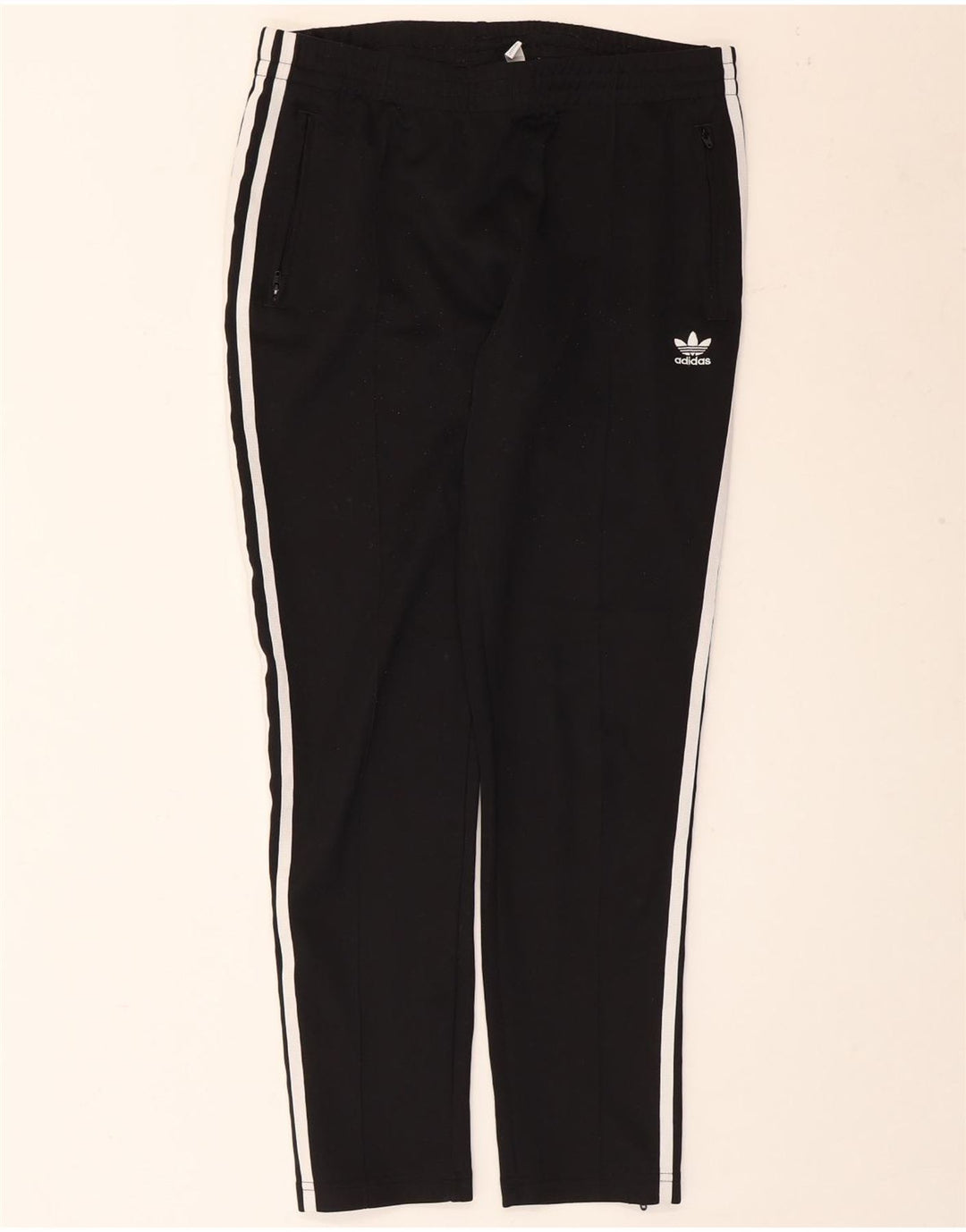 Adidas Pantalones de chándal para mujer UK 44 Mediano Negro Algodón