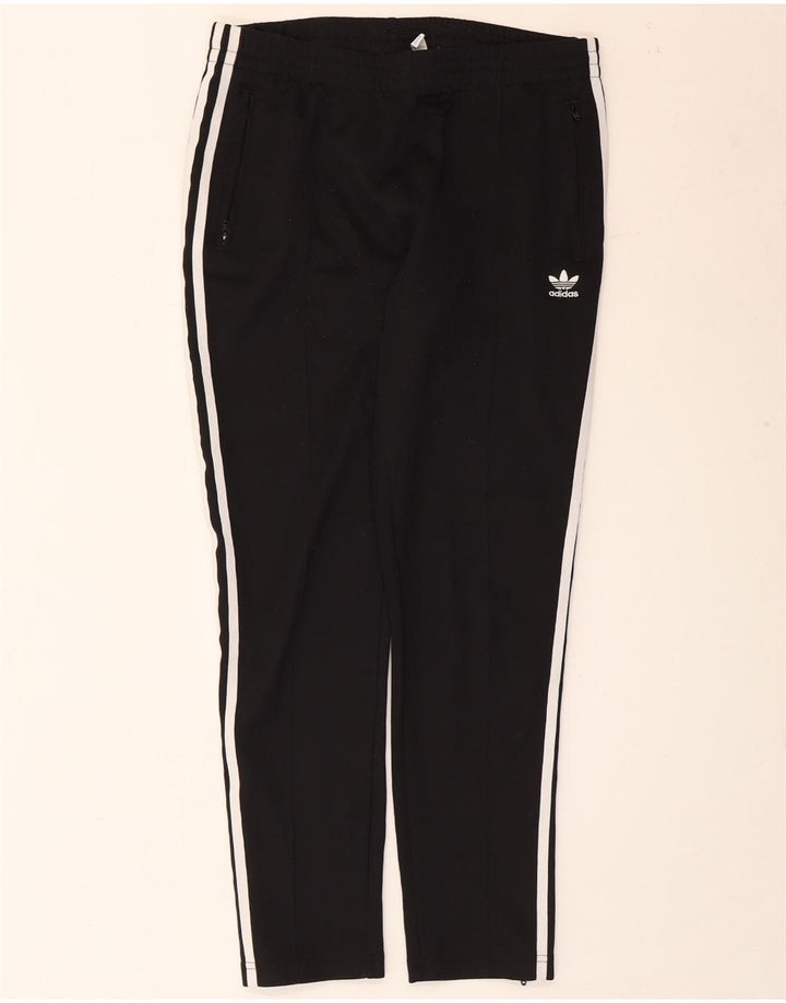 Adidas Pantalones de chándal para mujer UK 44 Mediano Negro Algodón