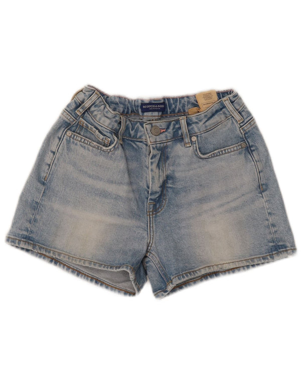 Scotch & Soda Shorts vaqueros para niña 11-12 años W26 Algodón azul