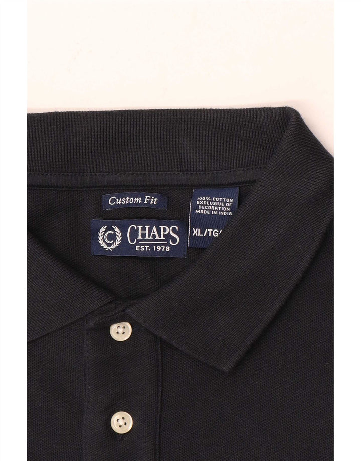 Chaps Polo de ajuste personalizado para hombre XL Algodón azul marino