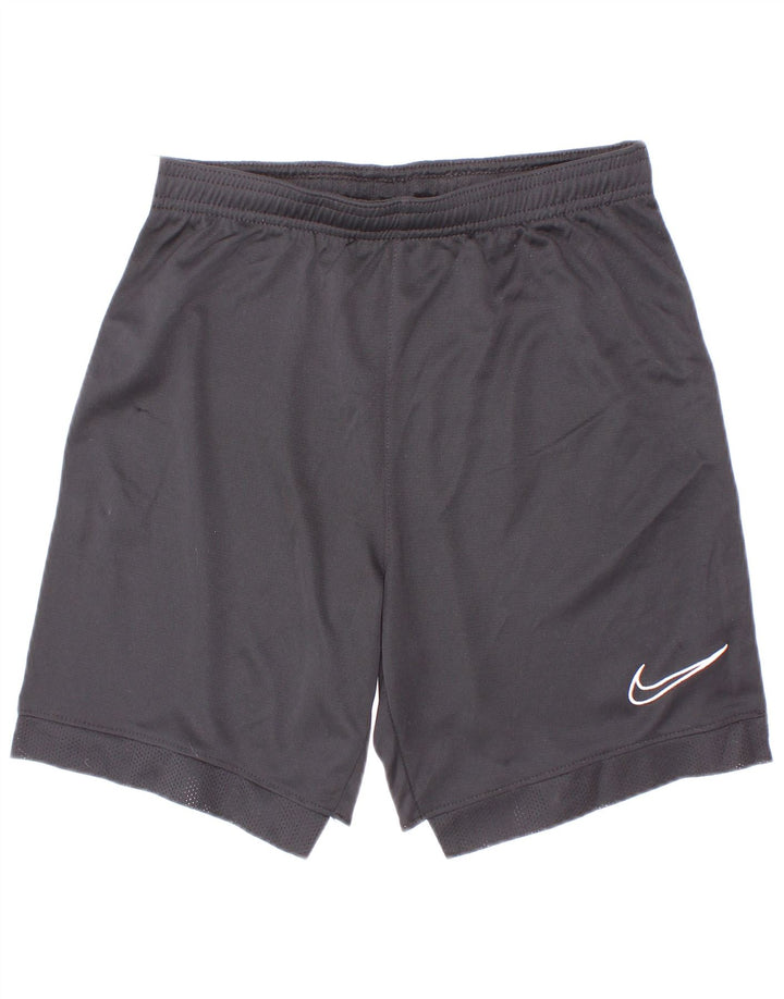 Nike Pantalones cortos deportivos para niños 10-11 años Mediano Negro Poliéster
