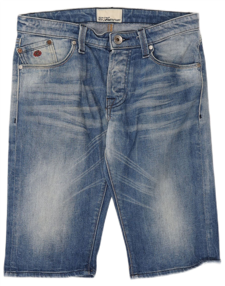 Pantalones cortos vaqueros Energie para hombre W32 Algodón azul medio