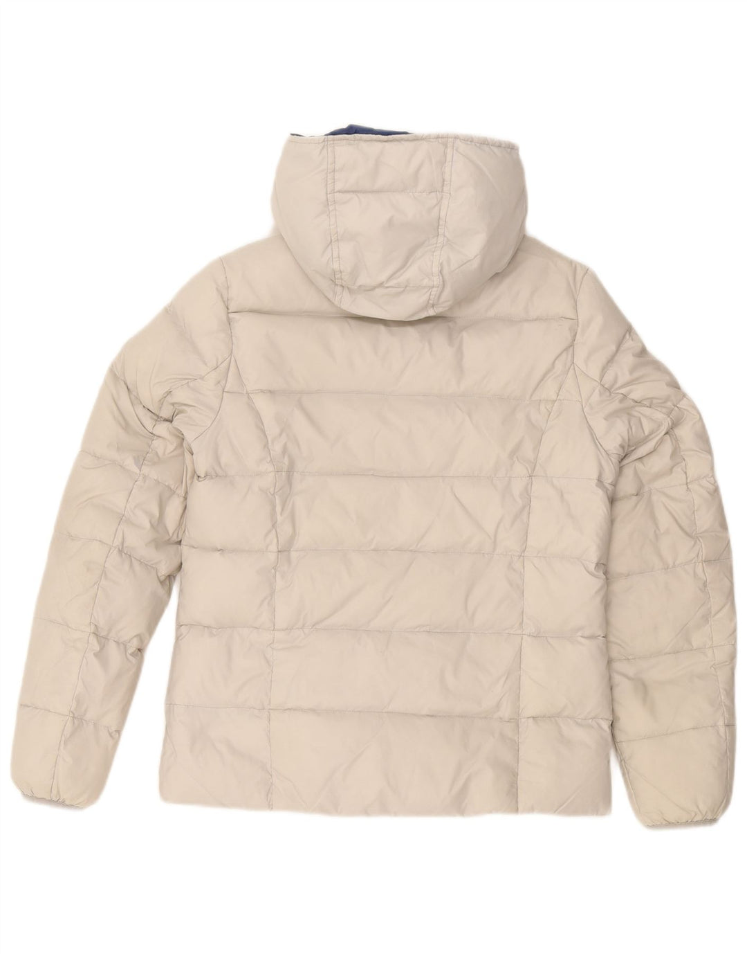 Best Company Chaqueta acolchada con capucha para mujer UK 44 Medium White Nylon