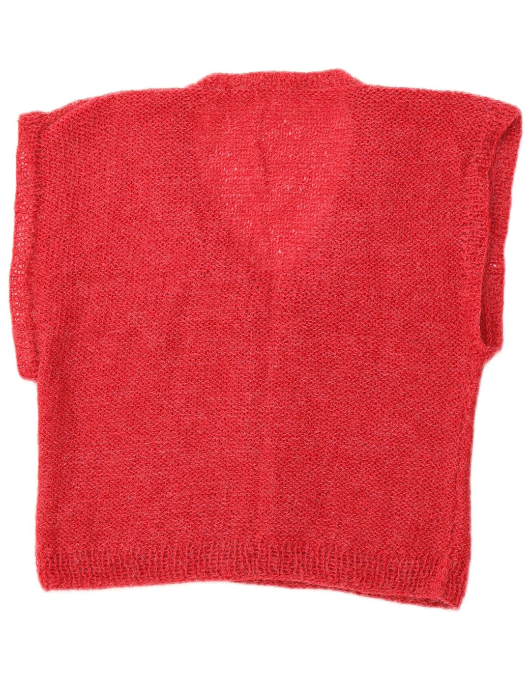 VINTAGE Mujer Crop Vest Tank Top Reino Unido 14 Rosa Medio