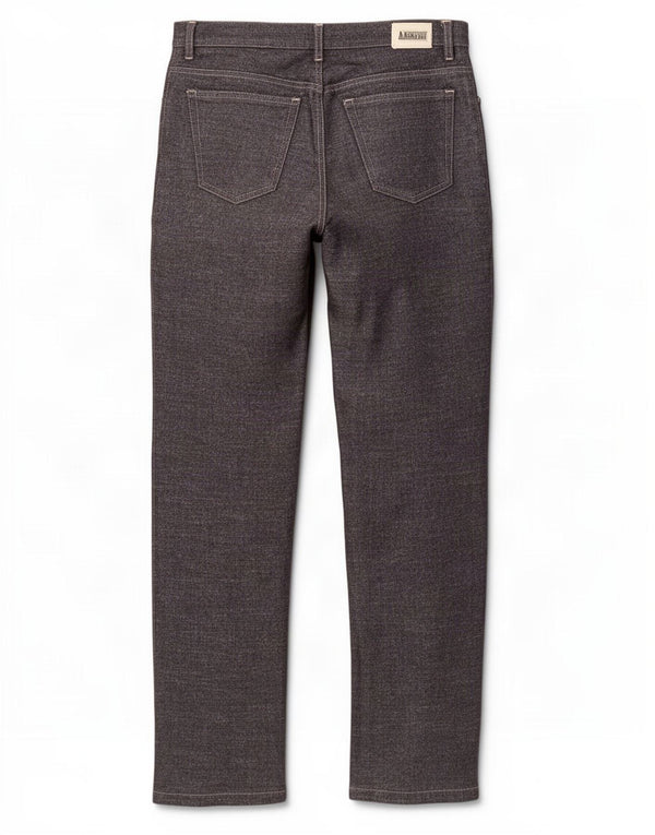 Conte of Florence Pantalones casuales rectos para mujer IT 44 Medium W30 L32 Gris