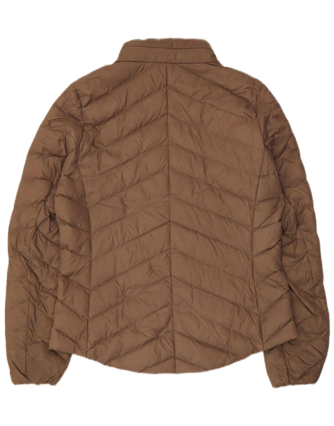 Marks & Spencer Chaqueta acolchada para mujer UK 42 Poliamida marrón medio